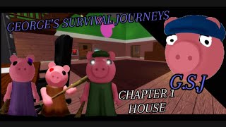 PIGGY SERIES GEORGE’S SURVIVAL JOURNEYS THE HOUSE READ DESC [upl. by Judah437]