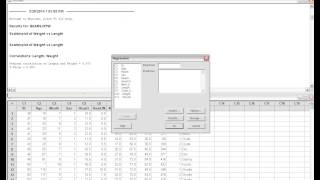 Linear Correlation Test Using Minitab [upl. by Citron]