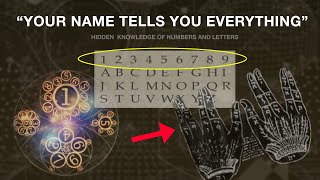 quotEach Letter Has Its Own FREQUENCYquot  HIDDEN SECRETS OF NUMEROLOGY [upl. by Nahbois]