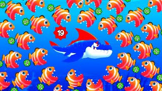 Fishdom New Update Ads Mini Games  Fish Evolution Games  Fish monster Part 21 Gameplay [upl. by Karlen346]