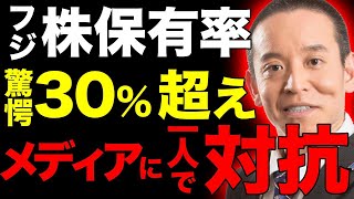 フジテレビの株保有率が脅威の30超えである現状…フジテレビをはじめとするオールメディアに唯一立ち向かう参議院議員の浜田聡が有能すぎる… [upl. by Vicki422]