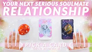 Your Next Serious Relationship🔒Twin Flame Soulm8♥️InDepth LOVE Tarot Reading✨PICK A CARD🔮 [upl. by Beberg]