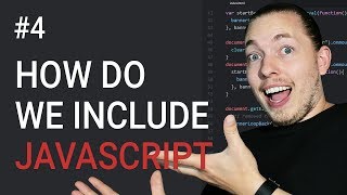 4 How to Include JavaScript in Our HTML  JavaScript Tutorial  Learn JavaScript  For Beginners [upl. by Emmerie]