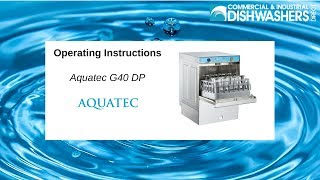 Operating Instructions Aquatec G40 DP [upl. by Nilknarf]