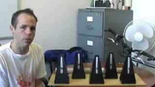 How to synchronize metronomes [upl. by Gilly]