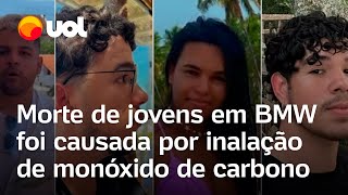 Mortes na BMW jovens foram asfixiados por monóxido de carbono diz polícia de SC entenda o caso [upl. by Engelhart364]