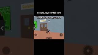 roblox condo game 2024 😮  roblox condo condos scented cons [upl. by Mateusz986]