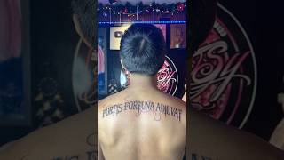 Fortis Fortuna Adiuvat tattoo shorts tattoolover subscribe shortvideo fyp fb foryou [upl. by Aleron]