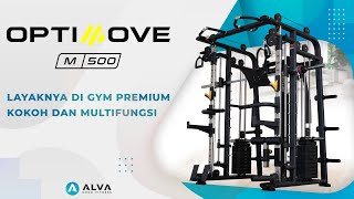 Review Optimove M500 Alat Fitness Home Gym Fungsi Lengkap dan Ringkas  Indonesia [upl. by Malha334]