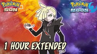 Gladion Battle Theme  1 HOUR  Pokémon Sun amp Moon OST [upl. by Lledrac]