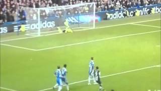 Pappis Cisse V Chelsea Amazing goal for Newcastle [upl. by Htiekal]