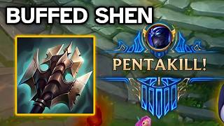 Rank 1 Shen Returns After Injury 1v5 PENTAKILL [upl. by Emalee132]