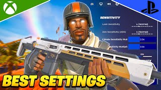 Fortnite Chapter 5 Season 3 Controller Settings Tutorial Zero Build amp Build Best Settings [upl. by Trstram884]