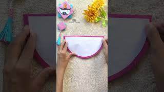 Easy DIY Diwali Decor Idea💡shorts diy diwali homedecor papercraft trending decor wallhanging [upl. by Hakon]