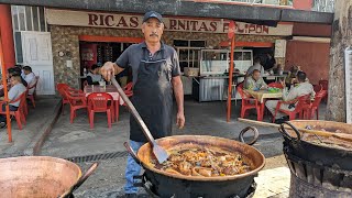 CARNITAS de CHARO FELIPON servidas en Cazo de COBRE 🤤 [upl. by Brey]