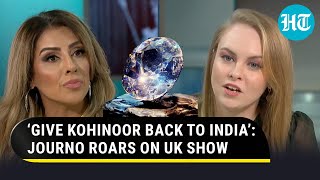 ‘Kohinoor Is From India’ Journalist factchecks UK anchor amid debate on Crown Jewels  Watch [upl. by Marjie]