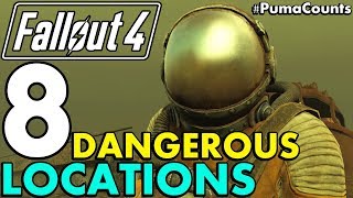 Top 8 Most Dangerous and Interesting Places and Locations to Visit in Fallout 4 PumaCounts [upl. by Hyland]