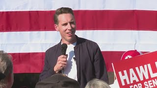 Sen Hawley rallies supporters in St Charles County [upl. by Terza]