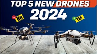 The Future is Here Top 5 New Drones of 2024 Revealed [upl. by Lynea816]