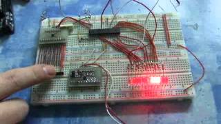 MPR121 meets ATmega328P [upl. by Edmea]