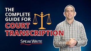 The complete guide for Court Transcripts [upl. by Reta]