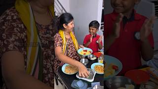 Honeybee🍯இன்னைக்கு schoolக்கு போகல🤩💢saranareen haadhvik comedy youtubeshorts lunch shorts [upl. by Oivlis816]