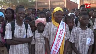 Civisme  patriotisme  les élèves du Lycée municipal Rimvougré sensibilisés [upl. by Asillam]