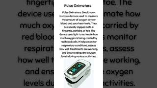 Pulse Oximeters [upl. by Chase]