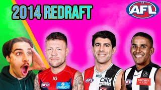 Redrafting the 2014 AFL DRAFT🤯 [upl. by Madella555]