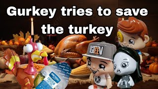 fgteev and friends Gurkey tries to save the turkey [upl. by Yarised]