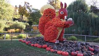 Kürbisausstellung 2018 im Blühenden Barock LUDWIGSBURG GERMANY งานแสดงฟักทอง [upl. by Shirlie]