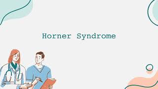 Horner Syndrome [upl. by Eidassac]