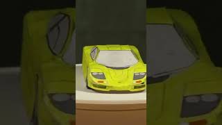 McLaren F1 Papercraft shorts [upl. by Jackqueline]