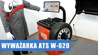 Wyważarka do Kół REDATS W620 wyważanie koła stalowego aluminiowego kalibracja [upl. by Oleusnoc]