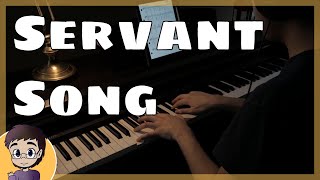 Servant Song  Donna Marie McGargill  Andrew Pineda Piano Karaoke Instrumental Cover [upl. by Ibor15]