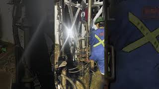 Floorman Working on Rig rig ad drilling oil tripping [upl. by Nosyerg10]