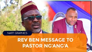 SEE REV BEN MESSAGE TO PASTOR NGANGA NENO EVERGELISM [upl. by Seni]