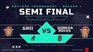 GR VS GRII In The Semi Final Of Doctors Tournamentclashofclans coc [upl. by Azne]