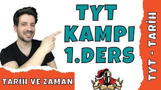 TYT Tarih Kampı  1 Ders  Tarih ve Zaman  2022  YKS [upl. by Ahtinak]