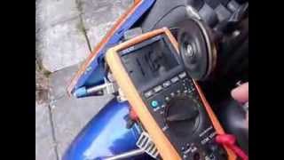 Solar Trickle Charge 12v Socket Mod for ScooterMotorcycle [upl. by Melisande]