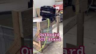 DIY Motor Stand from Scrap Lumber amp Pallet Shop repair [upl. by Reine]