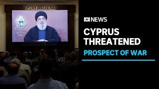 Hezbollah threatens to attack Cyprus if Israel invades Lebanon  ABC News [upl. by Lonnie912]