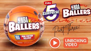 Zuru NBA Ballers Unboxing Part 3 nba unboxing zuru [upl. by Brom]