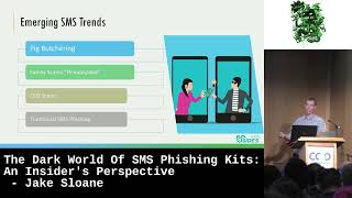 The Dark World Of SMS Phishing Kits An Insiders Perspective by Jake Sloane [upl. by Anivol30]