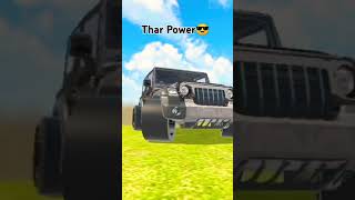 Fully modified Thar attitude 😎 thars automobile shortfeed gaming thar gaming [upl. by Dumm]