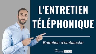 LENTRETIEN TÉLÉPHONIQUE  COMMENT ÊTRE PRÉPARÉ A LAPPEL DU RECRUTEUR [upl. by Endys]