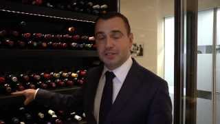 Marino Opsomer presents the wines at the Michelin star Bartholomeus in Belgium [upl. by Temme]