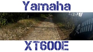 Yamaha XT600E first ride semi offroad [upl. by Nahoj411]