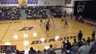 Deshler vs Thayer Central High School Men’s Varsity Basketball [upl. by Barrie]