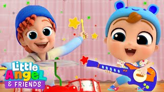 The Best Babysitter Ever  Little Angel And Friends Kid Songs [upl. by Rambert]